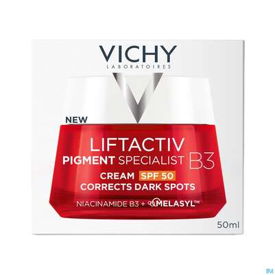 Vichy Liftactiv B3 Anti-pigmentflecken Creme Lsf50 50ml, A-Nr.: 5662504 - 03