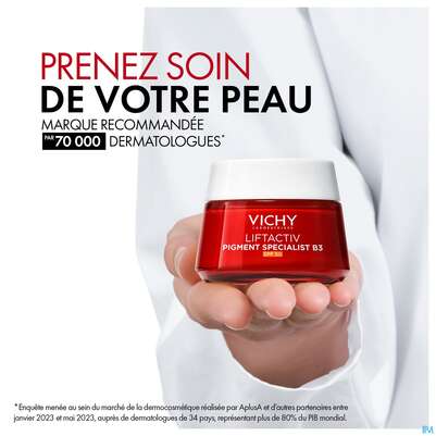 Vichy Liftactiv B3 Anti-pigmentflecken Creme Lsf50 50ml, A-Nr.: 5662504 - 19