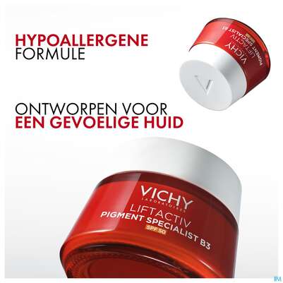 Vichy Liftactiv B3 Anti-pigmentflecken Creme Lsf50 50ml, A-Nr.: 5662504 - 24