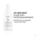 Sie sehen eine Packung Sonnenprodukte Vichy/capital Soleil Gesichtscreme Uv-age Lsf50+ 40ml, Produktbild: 22 Sonnenprodukte Vichy/capital Soleil Gesichtscreme Uv-age Lsf50+ 40ml, A-Nr.: 5360950 - 22