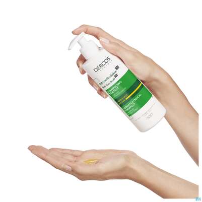 Sie sehen eine Packung Shampoon Vichy/dercos Anti-schuppen Pflege Trockenes Haar 390ml, Produktbild: 09 Shampoon Vichy/dercos Anti-schuppen Pflege Trockenes Haar 390ml, A-Nr.: 4491868 - 09
