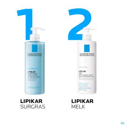 La Roche Posay Koerperpflege Lipikar/surgras Konzentr.duschcreme 400ml, A-Nr.: 5356322 - 08