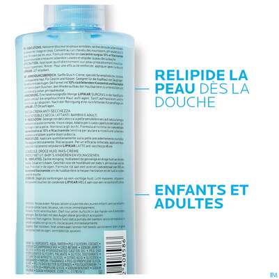 La Roche Posay Koerperpflege Lipikar/surgras Konzentr.duschcreme 400ml, A-Nr.: 5356322 - 11