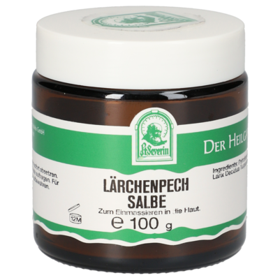 Sie sehen eine Packung LAERCHENPECHSALBE 100 G, Produktbild: 01 LAERCHENPECHSALBE 100 G, A-Nr.: 4059415 - 01