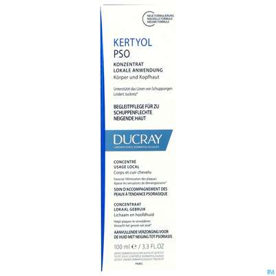 Ducray Kertyol P.s.o. Konzentrat Zur Lokalen Anwendung Bei Psoriasis 100ml, A-Nr.: 5606316 - 01