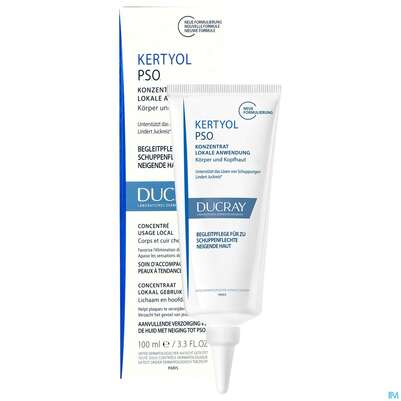 Ducray Kertyol P.s.o. Konzentrat Zur Lokalen Anwendung Bei Psoriasis 100ml, A-Nr.: 5606316 - 08
