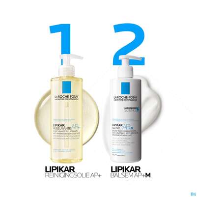 Sie sehen eine Packung La Roche Posay Neurodermitis Lipikar Reinigung Oel Ap+ 750ml, Produktbild: 05 La Roche Posay Neurodermitis Lipikar Reinigung Oel Ap+ 750ml, A-Nr.: 5342656 - 05