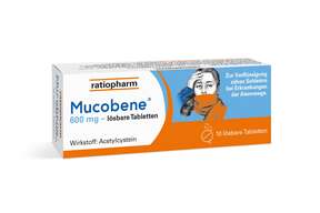 Mucobene® 600 mg lösbare Tabletten, A-Nr.: 1342470 - 01