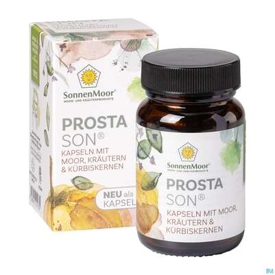 Sie sehen eine Packung Sonnenmoor Kapseln Prostason 30st, Produktbild: 04 Sonnenmoor Kapseln Prostason 30st, A-Nr.: 5868370 - 04