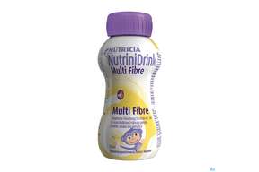 Nutrini/drink Flasche Multifibre 200ml Banane 24st, A-Nr.: 3274614 - 01