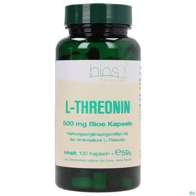 Bios l-threonin 500mg 100 Kapseln, A-Nr.: 3892281 - 01