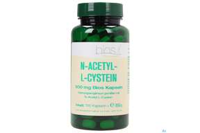 Bios N-acetyl-l-cystein 500mg 100 Kapseln, A-Nr.: 3892559 - 01