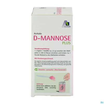 D-mannose Pulver 2000mg Plus Dose 250g, A-Nr.: 5296005 - 05