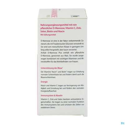 D-mannose Pulver 2000mg Plus Dose 250g, A-Nr.: 5296005 - 07