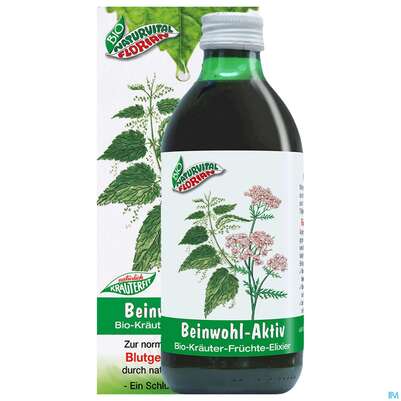 Beinwohl Aktiv Kraeuterfit Elixier Bio Kraeuter Fruechte Alkoholfrei 330ml, A-Nr.: 3961734 - 06