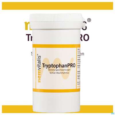 Nemvitalis Tryptophan Pro Kapseln L-tryptophan 60st, A-Nr.: 4851551 - 08
