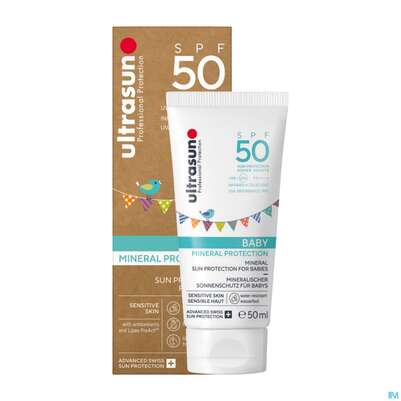 Sonnenprodukte Ultrasun Mineral Baby Spf50 Nr.62 100ml, A-Nr.: 4798101 - 08
