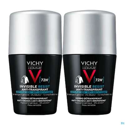 Vichy Homme Deo/roll-on/72h Anti-flecken Dp 100ml, A-Nr.: 5893801 - 01