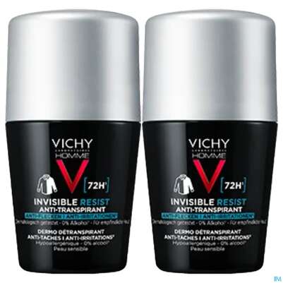 Vichy Homme Deo/roll-on/72h Anti-flecken Dp 100ml, A-Nr.: 5893801 - 02