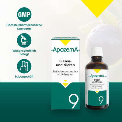 Apozema® Nr. 09 Blasen- und Nieren-Tropfen, A-Nr.: 0957525 - 04