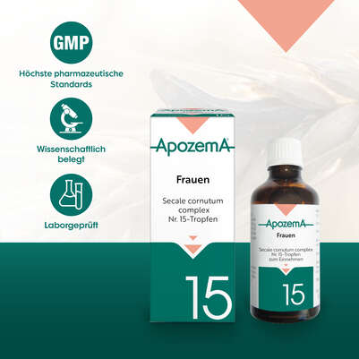 Apozema® Nr. 15 Frauen-Tropfen, A-Nr.: 0987704 - 04