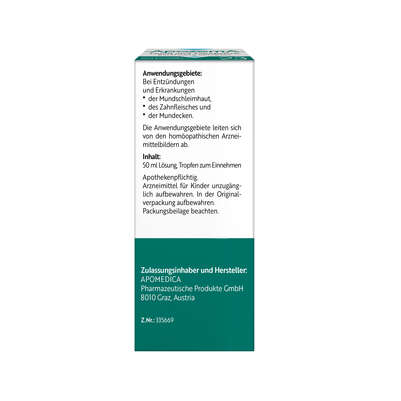 Sie sehen eine Packung Apozema® Nr. 23 Mund- und Zahnfleisch-Tropfen, Produktbild: 06 Apozema® Nr. 23 Mund- und Zahnfleisch-Tropfen, A-Nr.: 0987874 - 06