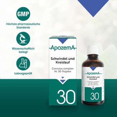 Apozema® Nr. 30 Schwindel- und Kreislauf-Tropfen, A-Nr.: 0987905 - 04