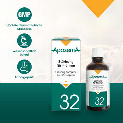 Apozema® Nr. 32 Stärkungs-Tropfen für Männer, A-Nr.: 0987851 - 04