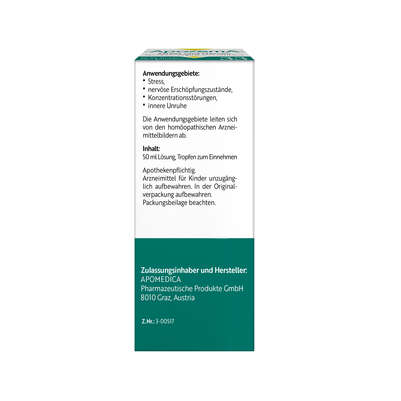 Apozema® Nr. 33 Stress- und Nerven-Tropfen, A-Nr.: 0982925 - 06
