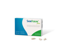 SANFERIN PLUS 30 magensaftresistente Kapseln, A-Nr.: 6028169 - 01