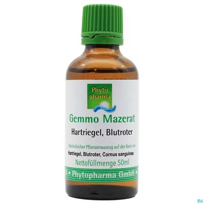 Gemmo Mazerat Hartriegel/blutrot Cornus Sanguinea Phytopharma 50ml, A-Nr.: 3107098 - 01