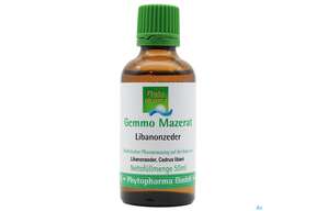 Gemmo Mazerat Libanonzeder Cedrus Libani Phytopharma 50ml, A-Nr.: 3107371 - 01