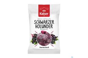 Kaiser Bonbons Schwarzer Holunder 2645 90g, A-Nr.: 4042550 - 01