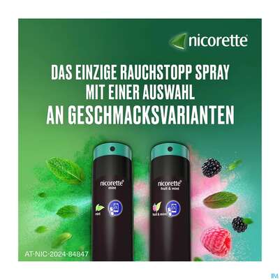 Nicorette Spray 1mg/spruehstoss Z.anw.i.d.mundhoehle lösung Mint 1st, A-Nr.: 3916136 - 03
