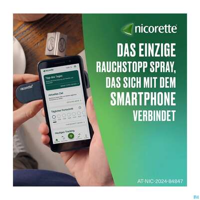 Nicorette Spray 1mg/spruehstoss Z.anw.i.d.mundhoehle lösung Mint 1st, A-Nr.: 3916136 - 05