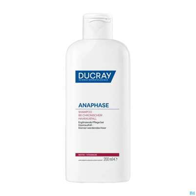 Sie sehen eine Packung Shampoon Ducray Anaphase Haarausfall Chronisch 200ml, Produktbild: 01 Shampoon Ducray Anaphase Haarausfall Chronisch 200ml, A-Nr.: 5961448 - 01