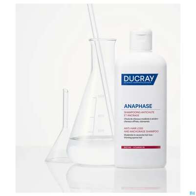 Sie sehen eine Packung Shampoon Ducray Anaphase Haarausfall Chronisch 200ml, Produktbild: 04 Shampoon Ducray Anaphase Haarausfall Chronisch 200ml, A-Nr.: 5961448 - 04