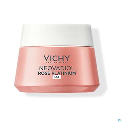 Sie sehen eine Packung Vichy Neovadiol Rose Platinium 50ml, Produktbild: 04 Vichy Neovadiol Rose Platinium 50ml, A-Nr.: 4732214 - 04
