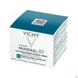 Sie sehen eine Packung Vichy Mineral 89 Creme Ohne Duftstoffe 50ml, Produktbild: 06 Vichy Mineral 89 Creme Ohne Duftstoffe 50ml, A-Nr.: 5667878 - 06