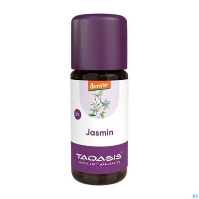 Sie sehen eine Packung Aetherische Oele Taoasis Jasmin 2% 10ml, Produktbild: 01 Aetherische Oele Taoasis Jasmin 2% 10ml, A-Nr.: 3164009 - 01
