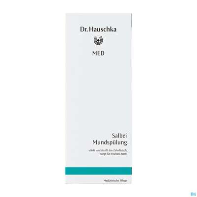 Sie sehen eine Packung Dr. Hauschka Salbei Mundspülung 300ml, Produktbild: 01 Dr. Hauschka Salbei Mundspülung 300ml, A-Nr.: 3412855 - 01