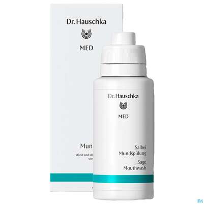 Sie sehen eine Packung Dr. Hauschka Salbei Mundspülung 300ml, Produktbild: 04 Dr. Hauschka Salbei Mundspülung 300ml, A-Nr.: 3412855 - 04