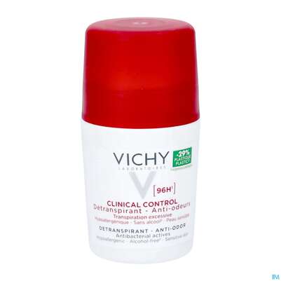 Vichy Deodorant Antitranspirant/roll-on Clinical Contr 96h 50ml, A-Nr.: 5571575 - 01