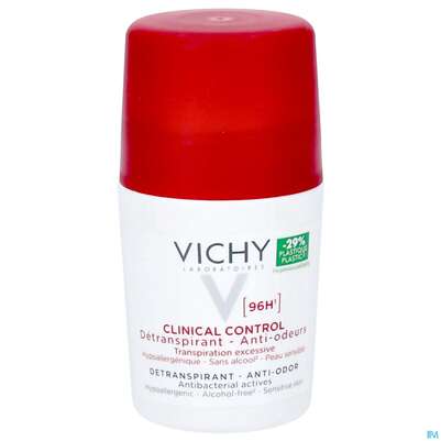Vichy Deodorant Antitranspirant/roll-on Clinical Contr 96h 50ml, A-Nr.: 5571575 - 02