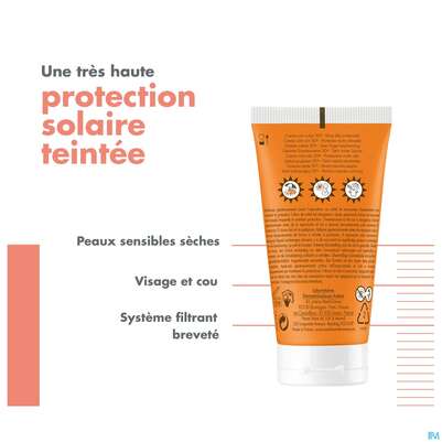 Avène Getönte Sonnencreme Spf 50+ 50ml, A-Nr.: 5598953 - 20
