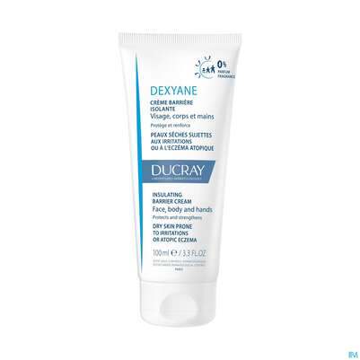 Sie sehen eine Packung Ducray Dexyane Schützende Barriere-creme 100ml, Produktbild: 02 Ducray Dexyane Schützende Barriere-creme 100ml, A-Nr.: 5413014 - 02