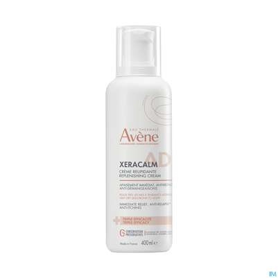 Sie sehen eine Packung Avène Xeracalm A.d Rückfettende Creme 400ml, Produktbild: 05 Avène Xeracalm A.d Rückfettende Creme 400ml, A-Nr.: 4942897 - 05