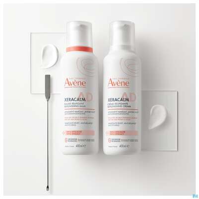 Sie sehen eine Packung Avène Xeracalm A.d Rückfettende Creme 400ml, Produktbild: 10 Avène Xeracalm A.d Rückfettende Creme 400ml, A-Nr.: 4942897 - 10