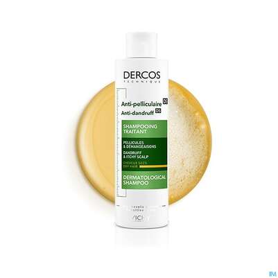 Shampoon Vichy/dercos Anti-schuppen Pflege Trockenes Haar Neu 200ml, A-Nr.: 4357414 - 32