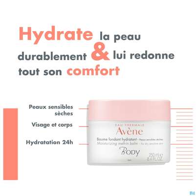 Avène Body Feuchtigkeitsspendender Balsam 250ml, A-Nr.: 4763605 - 17